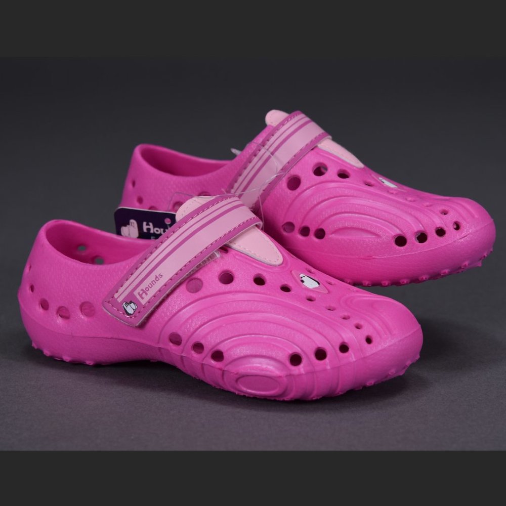 GIRLS HOUNDS KIDS LIGHT WEIGHT ULTRALITE SHOES HOT PINK/SOFT PINK, NWT